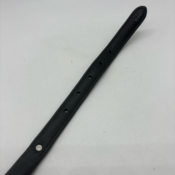 Brighton Western Boho Black Leather & Seed Bead Belt #Q3501 Sz Small EUC - Picture 8 of 8